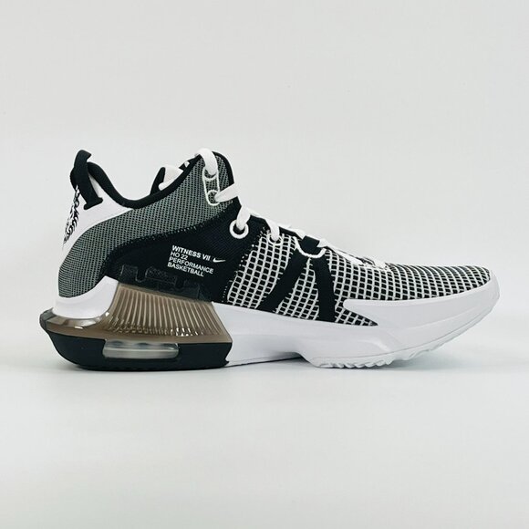 Nike Lebron Witness VII \'White Black\' DM1123-100 Basketball Multi Size main image 10
